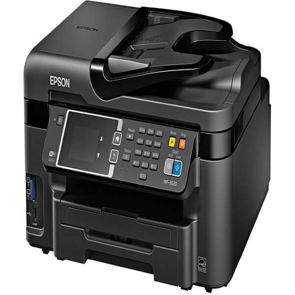 Epson WorkForce WF-3620 Multifunction Inkjet Printer
